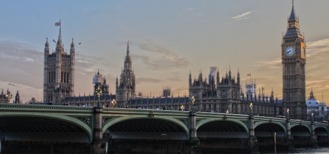 The Houses of Parliament in London