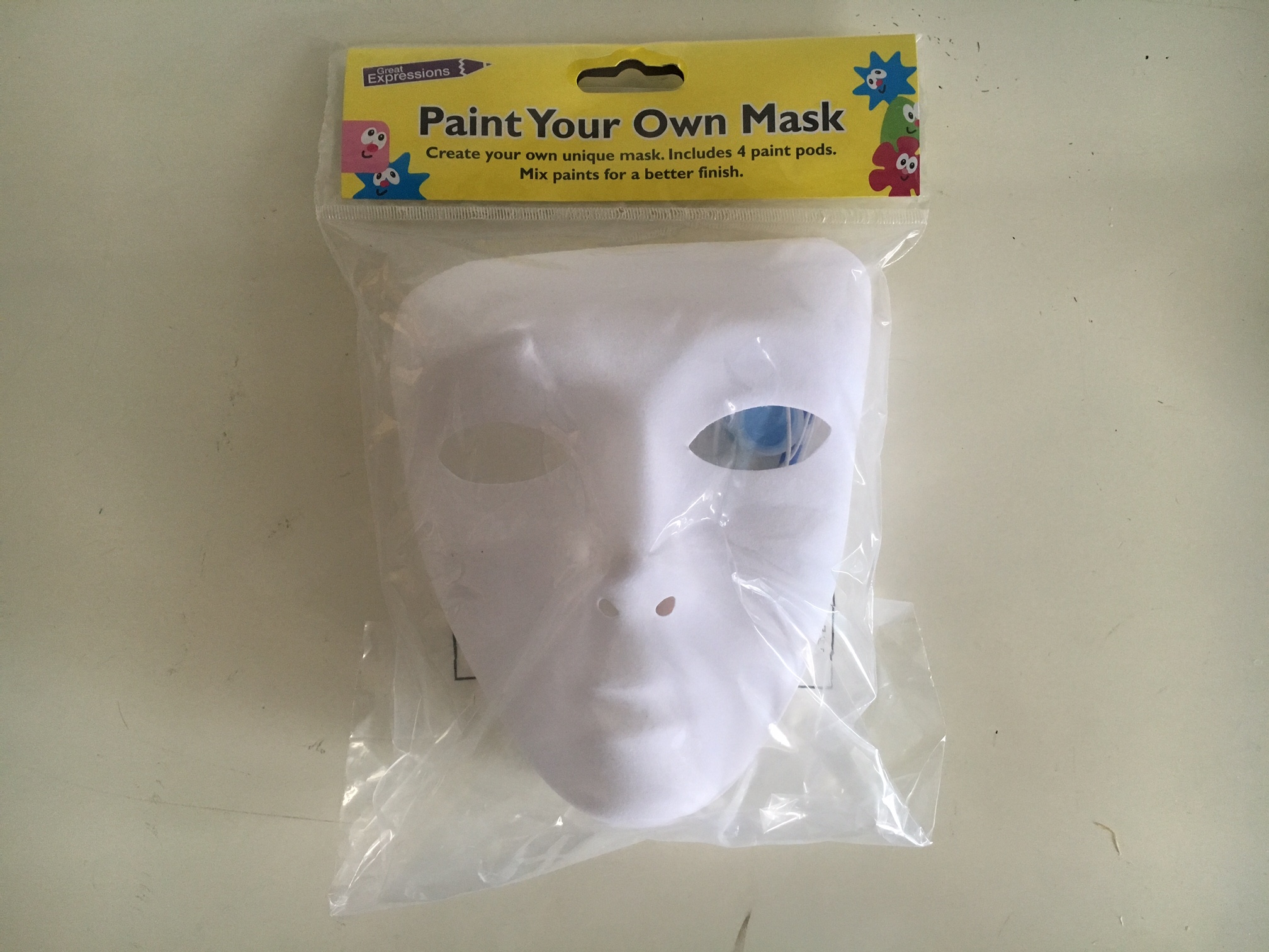 A paintable mask — Economy