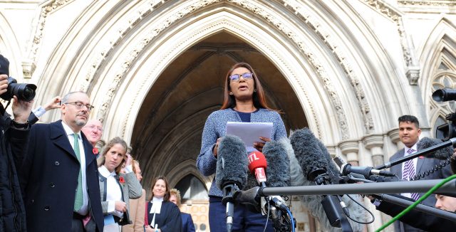 Fund manager Gina Miller speaks about the High Court ruling for parliamentary approval of the Brexit vote.